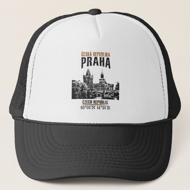 Prague Trucker Hat (Front)