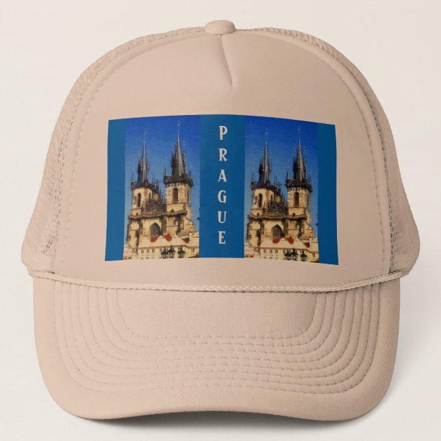 Prague Trucker Hat (Front)