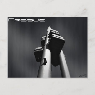 Prague TV Tower postcard