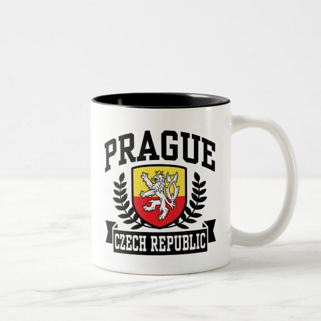 Prague Two-Tone Coffee Mug (Right)