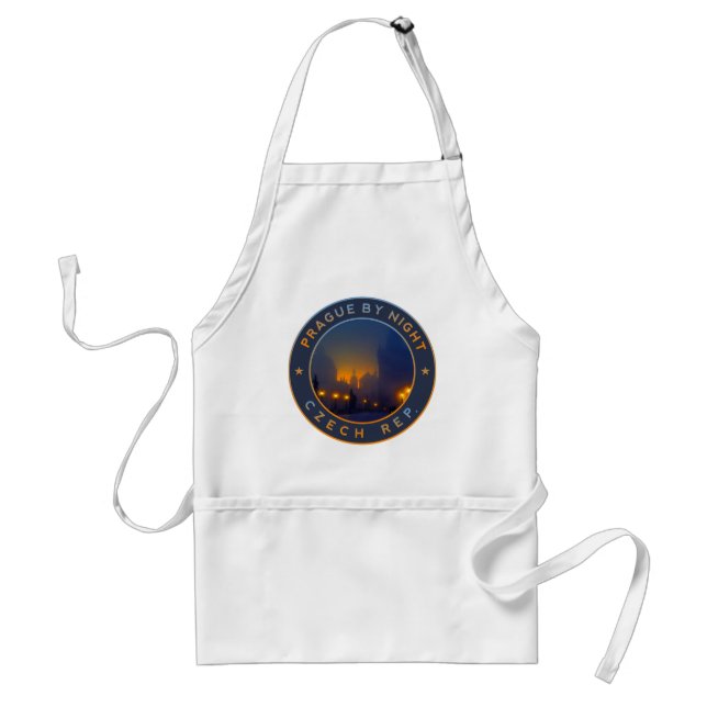 Praha by Night Standard Apron (Front)