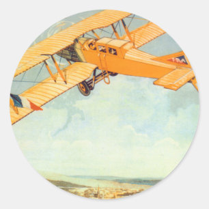 Praha ~ Franco Roumanie Classic Round Sticker