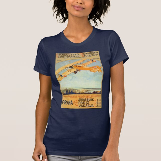 Praha ~ Franco Roumanie T-Shirt (Front)