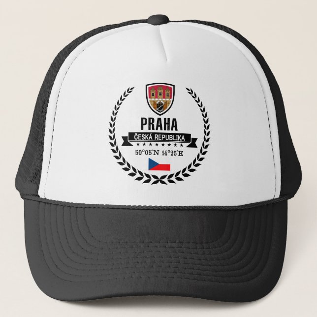 Praha Trucker Hat (Front)