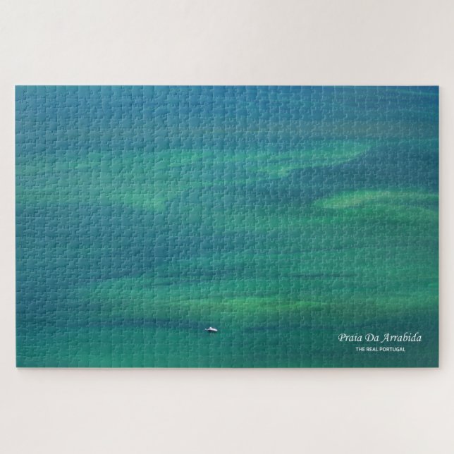 Praia Da Arrabida- The Real Portugal Jigsaw Puzzle (Horizontal)