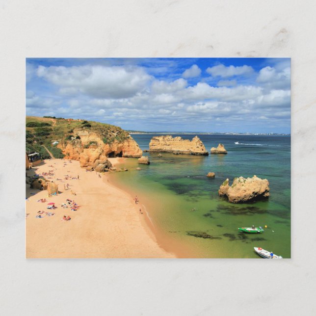 Praia da Dona Ana Postcard (Front)