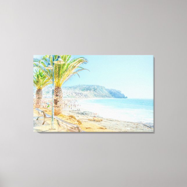 Praia da Luz Canvas Print (Front)