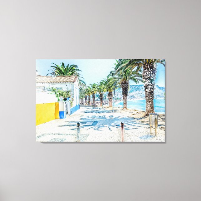 Praia da Luz Canvas Print (Front)