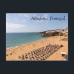 Praia dos Alemães, Albufeira, Algarve, Portugal Holiday Postcard<br><div class="desc">Praia dos Alemães,  Albufeira,  Algarve,  Portugal</div>