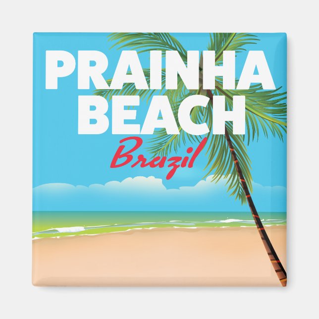 Prainha Beach Brazil Magnet (Front)