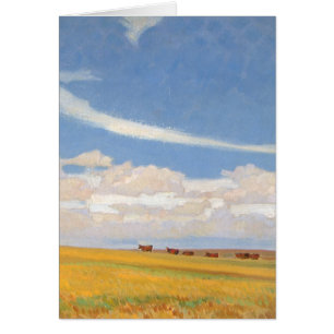 Prairie After Storm by Maynard Dixon, Vintage Art