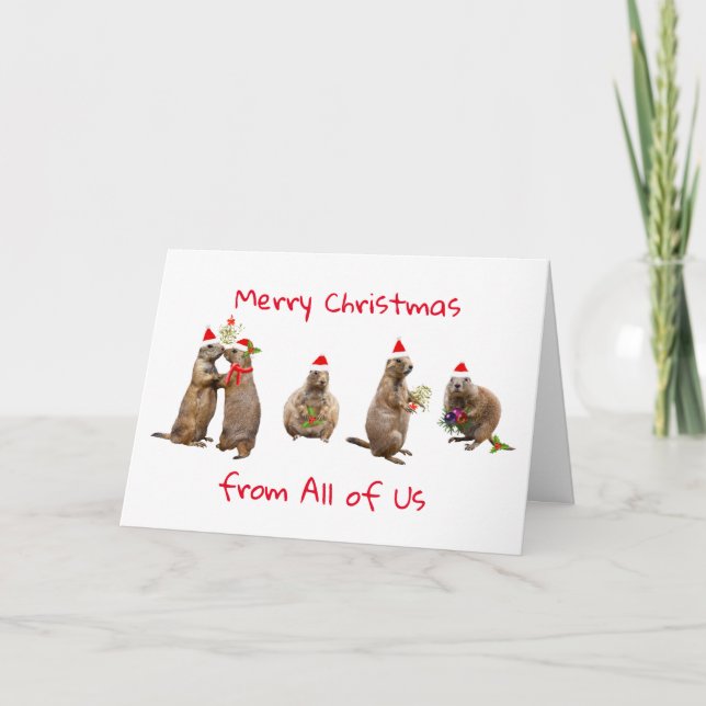 Prairie Christmas Holiday Card (Front)