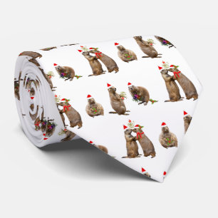 Prairie Christmas Tie (choose colour)