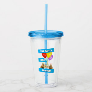 Prairie Dog Birthday Party Acrylic Tumbler