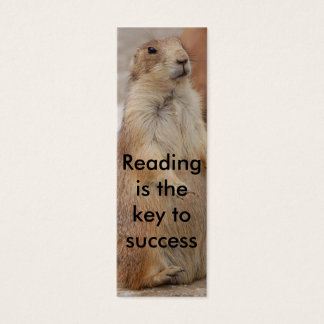 Prairie dog book mark ...