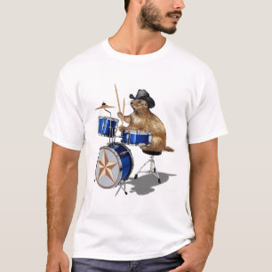 Prairie Dog Drummer T-Shirt