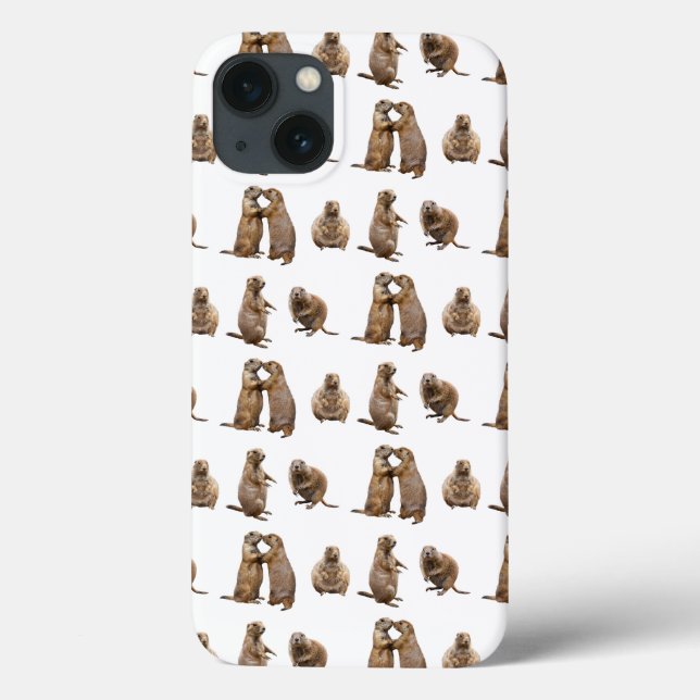 Prairie Dog Frenzy iPad Case (choose colour) (Back)