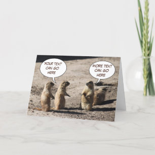 Prairie Dog Greeting Card