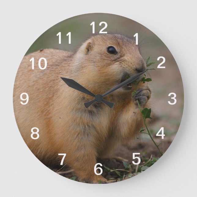prairie dog large clock (Front)