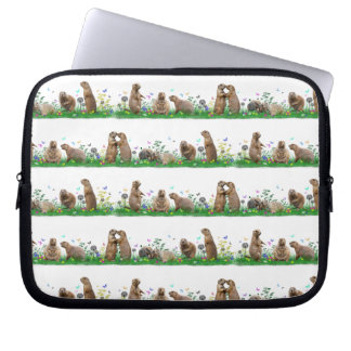 Prairie Dog Meadow Laptop Sleeve