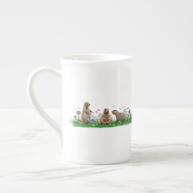 Prairie Dog Meadow Mug (Left)