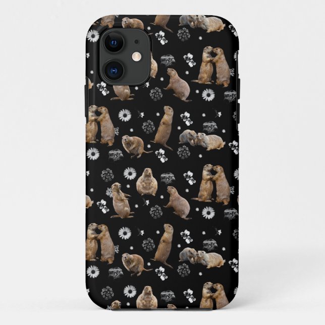 Prairie Dog Party iPhone 5 Case (Black) (Back)
