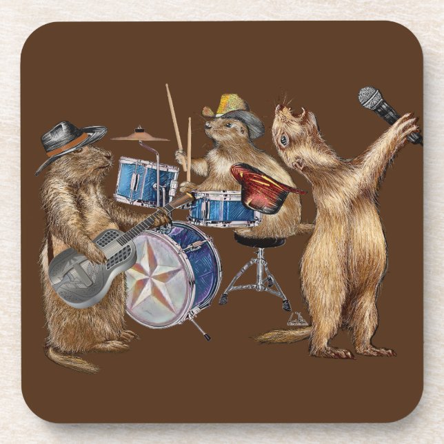 Prairie Dogs Coaster (Front)