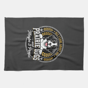 Prairie Dogs Maybe 3 People Design Tea Towel