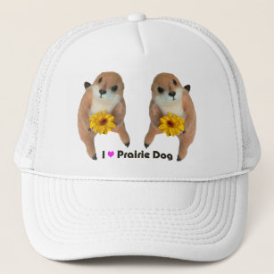 prairie dog's stuffed toy trucker hat
