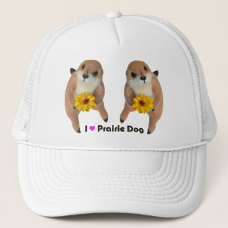 prairie dog's stuffed toy trucker hat