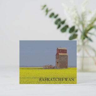 Prairie Elevator Landscape Postcard