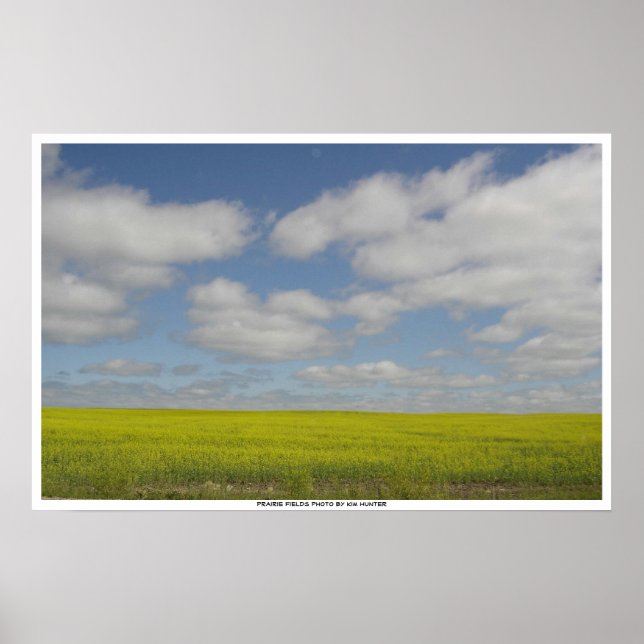 Prairie Fields Print Manitoba Landscape Prints (Front)
