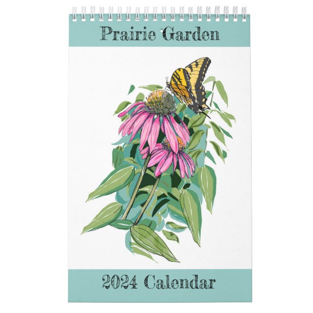 Prairie Garden 2024 Calendar (Cover)