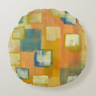 Prairie Home I Round Cushion