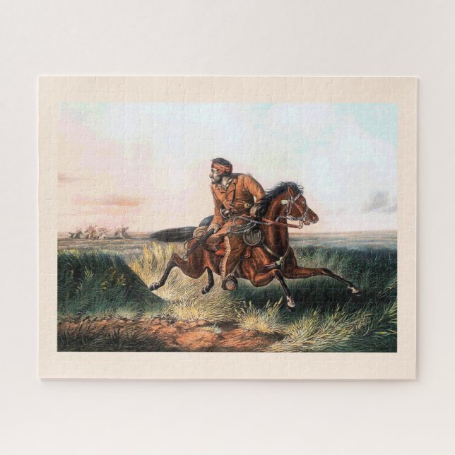 Prairie hunter jigsaw puzzle (Horizontal)