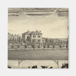 Prairie Lawn Farm, Nebraska Magnet