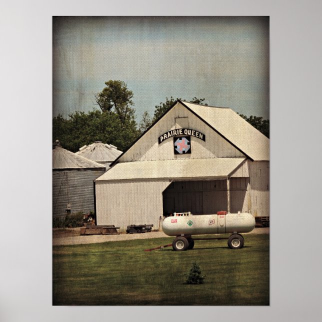 Prairie Queen Barn Quilt Poster (Front)