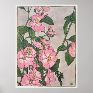 Prairie Roses Poster