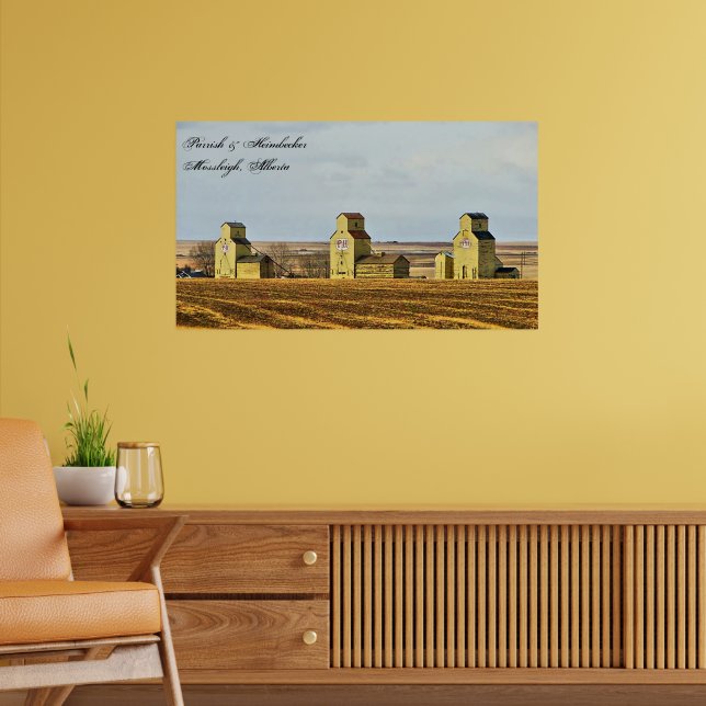 Prairie Sentinels Mossleigh Alberta Poster (Living Room 2)