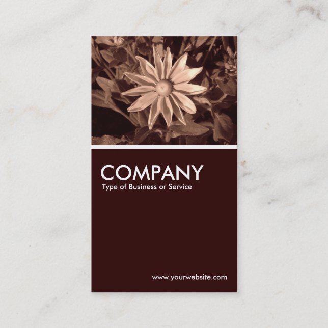 Prairie Sun Rudbeckia Business Card (Front)