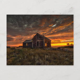 Prairie Sunrise Postcard