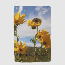 Prairie Sunset Golf Towel