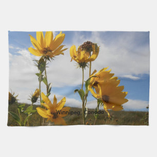 Prairie Sunset kitchen towel