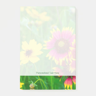 Prairie wildflowers in Hill Country Post-it Notes