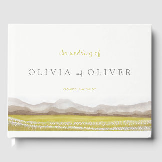 Prairies in Bloom Wedding Guest Book