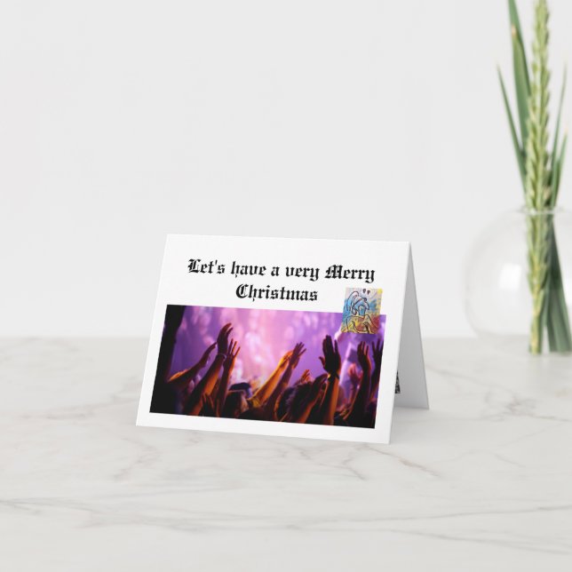 Praise christmas card (Front)