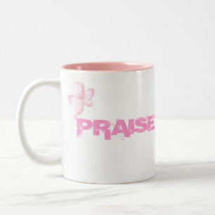 PRAISE JEHOVA! Two-Tone COFFEE MUG