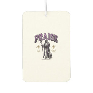 Praise King of Kings Vintage Engraving Shirt Car Air Freshener