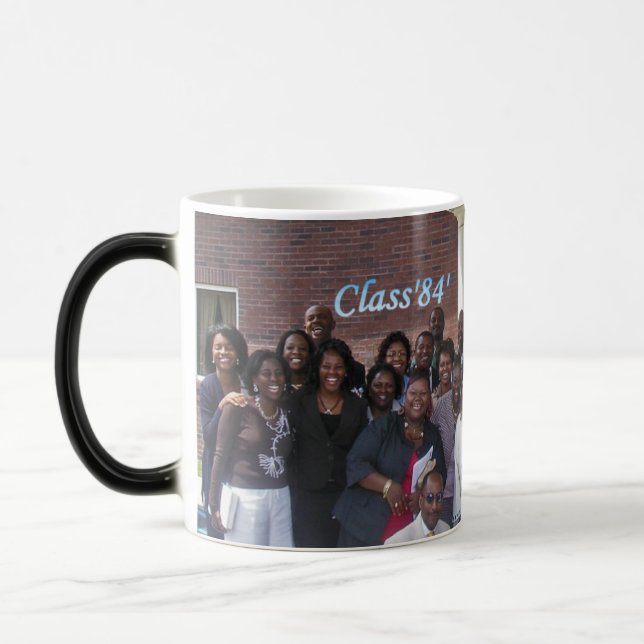 Praise Mug- Personalised - Add your Name & photo Magic Mug (Left)