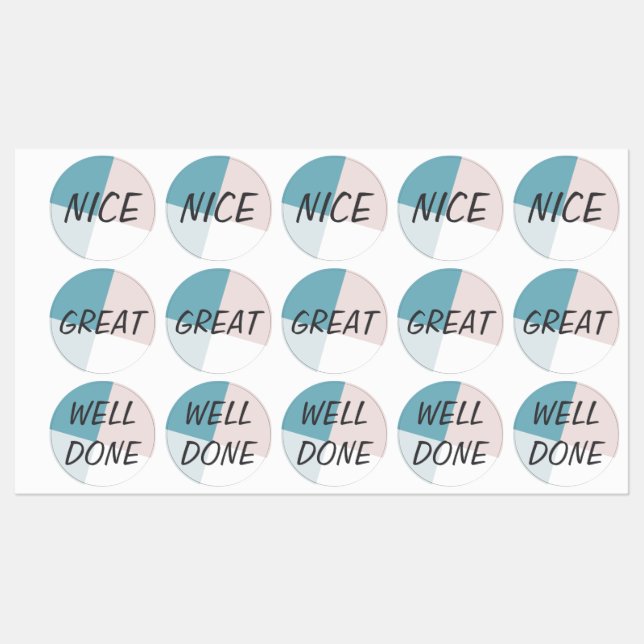 praise stickers (Sheet)